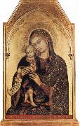 Barnaba Da Modena Madonna and Child oil
